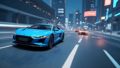 Clear Plain Shiny Warm Soft Vintage Bokeh Cloudy Wave Like Geometric Blue Background or Texture