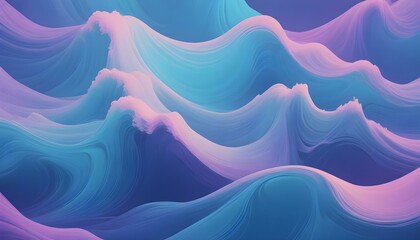 Clear Plain Shiny Warm Soft Vintage Bokeh Cloudy Wave Like Geometric Blue Background or Texture