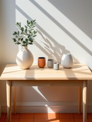 Fototapeta premium rendered photo table UHD wallpaper