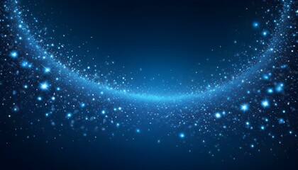 Obraz premium Clear Plain Shiny Warm Soft Vintage Bokeh Cloudy Wave Like Geometric Blue Background or Texture