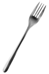 Steel fork isolated
