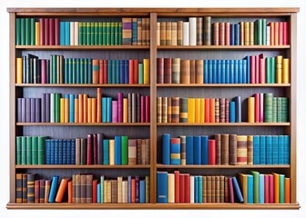 Bookshelf, Books, Display, Shelves, Background, Design