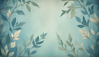 Clear Plain Shiny Warm Soft Vintage Bokeh Cloudy Wave Like Geometric Blue Background or Texture