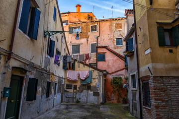 Venice Castello Houses In Italy