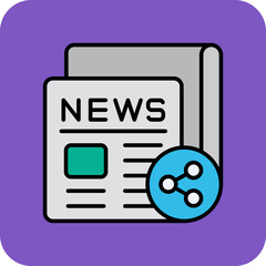 News Sharing Icon