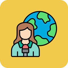 News Reporter Icon