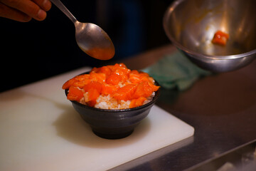 Salmon Don Chef