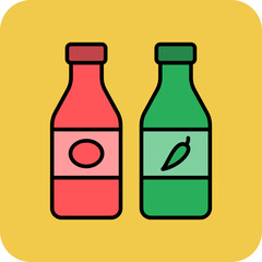 Sauce Bottle Icon