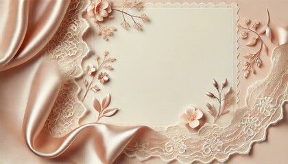 invitation design with copy space