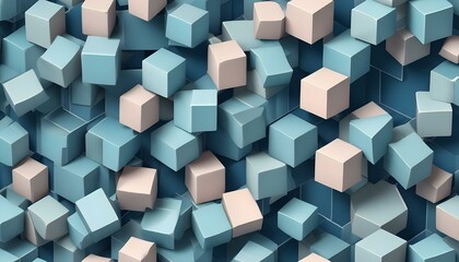 Clear Plain Shiny Warm Soft Vintage Bokeh Cloudy Wave Like Geometric Blue Background or Texture