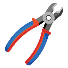 pliers isolated on white background