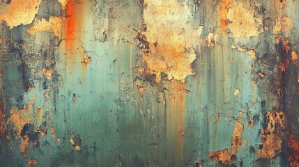 Obraz premium Worn bronze texture with faded spots and