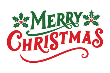 merry christmas lettering
"Celebrate the holiday season with a vibrant and elegant 'Merry Christmas' typography vector design. Perfect for greeting cards, posters, and seasonal decorations, 