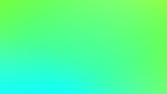 Gradient from green to cyan modern background animation suitable for backgrounds, web, digital artwork, and creative projects