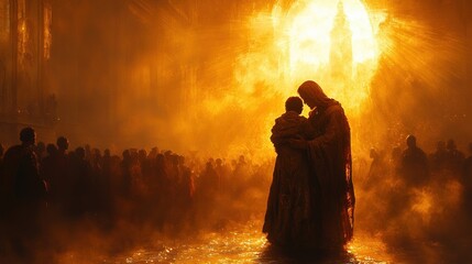 Miracle of Jesus Healing the Blind Man Compassion Transformation Faith Restoration Hope