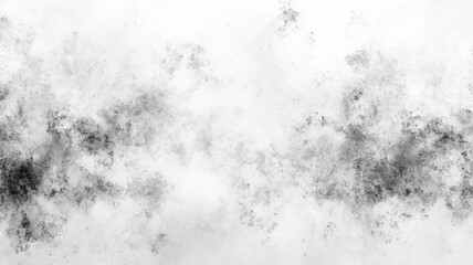 Abstract Black and White Watercolor Background with Speckled Texture