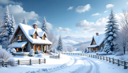Winter Wonderland Village