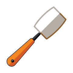trowel isolated on white background