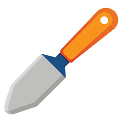 trowel isolated on white background