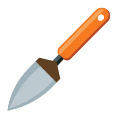 trowel isolated on white background