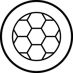 Fototapeta premium Ball icon style