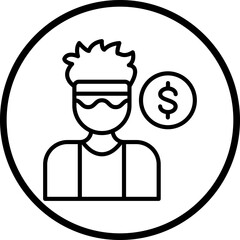 Fraud icon style