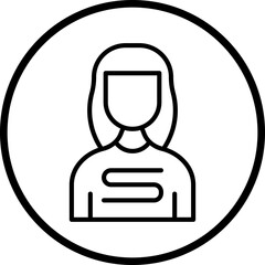 Tattoo Artist Female icon style