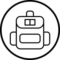 Tattoo Machine Bag icon style