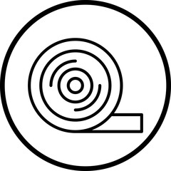 Blue Barrier Film icon style