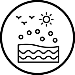 Sea icon style