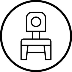 Chair icon style