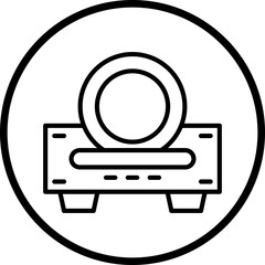 CD Player icon style