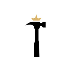 hammer and crown