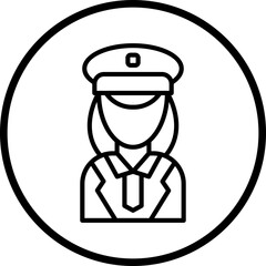 Lady Driver icon style
