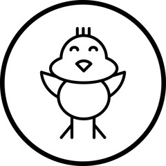 Baby Chick icon style