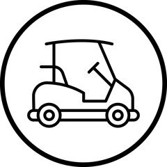 Golf Buggy icon style