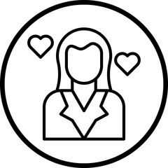 Babysitter icon style