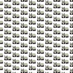 black and white icons set