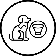 Dog Cone icon style