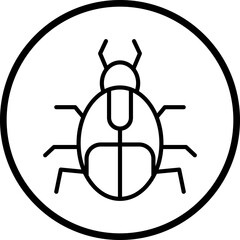Scarab icon style