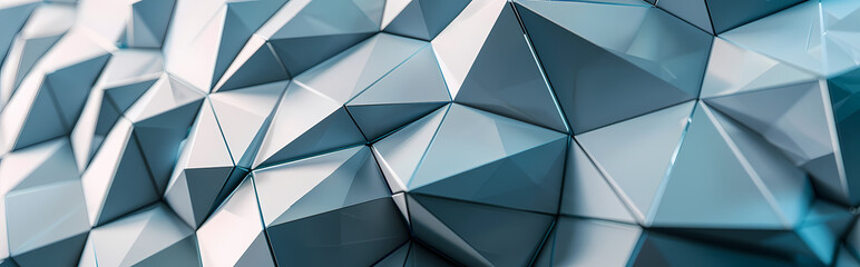 Geometric Abstract: A captivating close-up of a modern, abstract, geometric pattern. The textured surface is composed of a complex arrangement of sharp, angular shapes, forming an intricate.