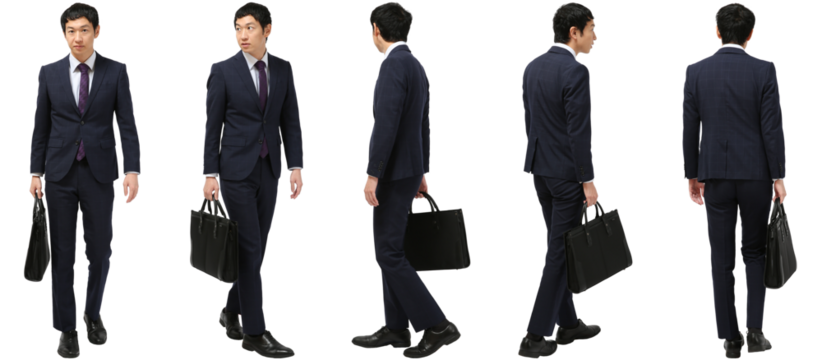 男性ビジネス全身写真_ビジネスバッグ