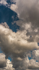 blue sky with clouds