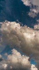 Obraz premium blue sky with clouds