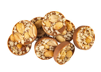 Delicious milk chocolate praline