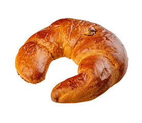 Delicious homemade croissant whit nut