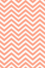 Salmon pink zigzag pattern design element