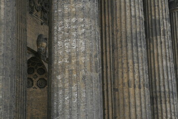 Columns of the Cathedral in Leningrad