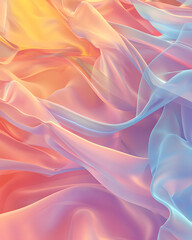 Obraz premium Abstract gradient backgrounds with soft pastel hues