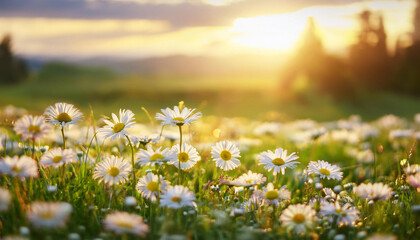 Idyllic Spring Meadow Backgrounds